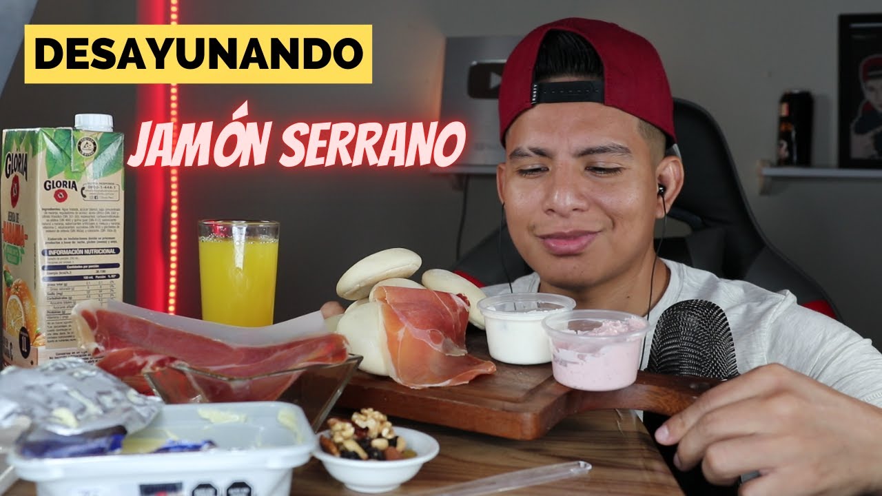 ASMR SOFT SPOKEN  DESAYUNANDO  JAMÓN SERRANO