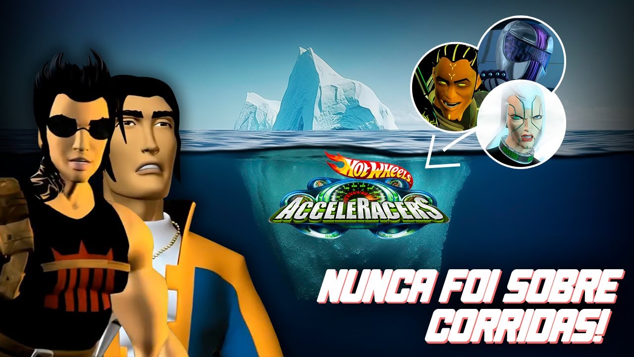 o ICEBERG dos filmes HOT WHEELS - 