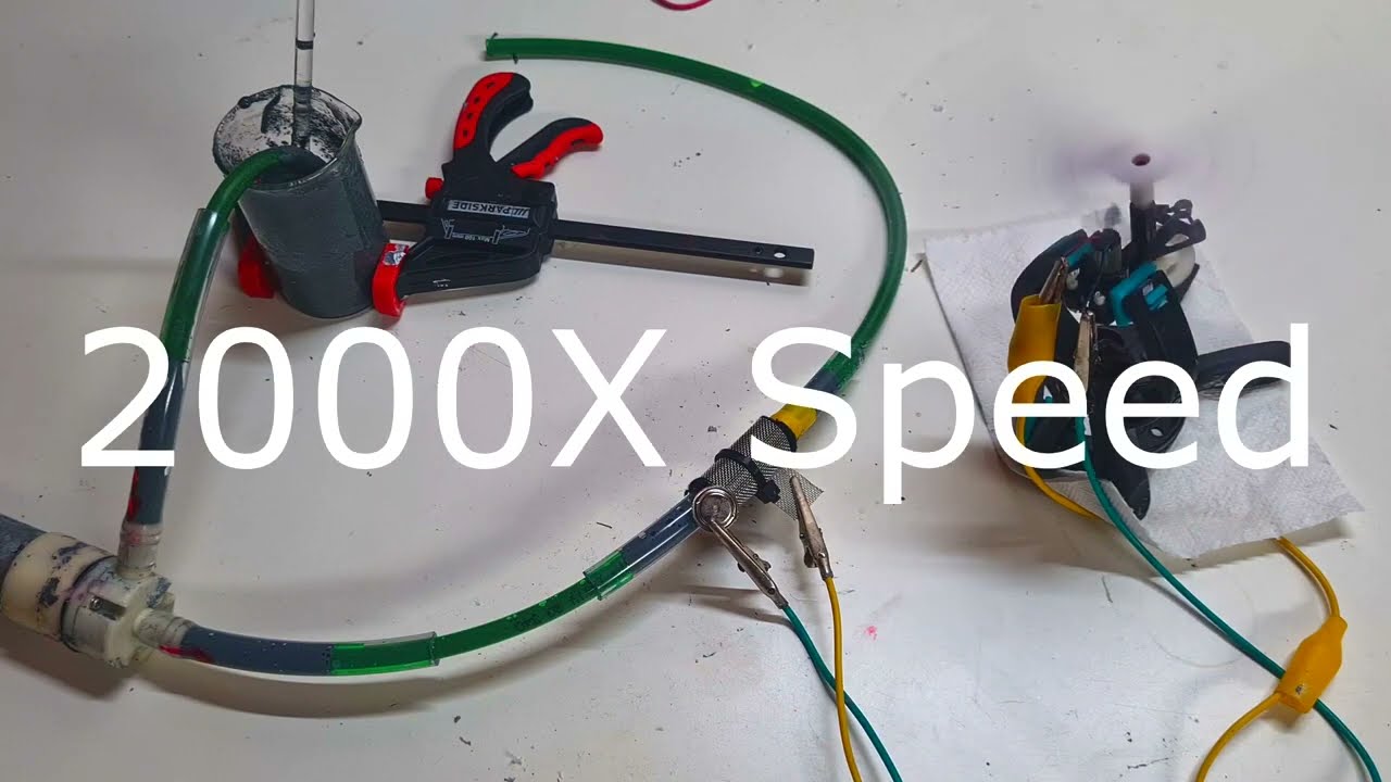 Rechargeable Pipe Flow Zinc Air Battery