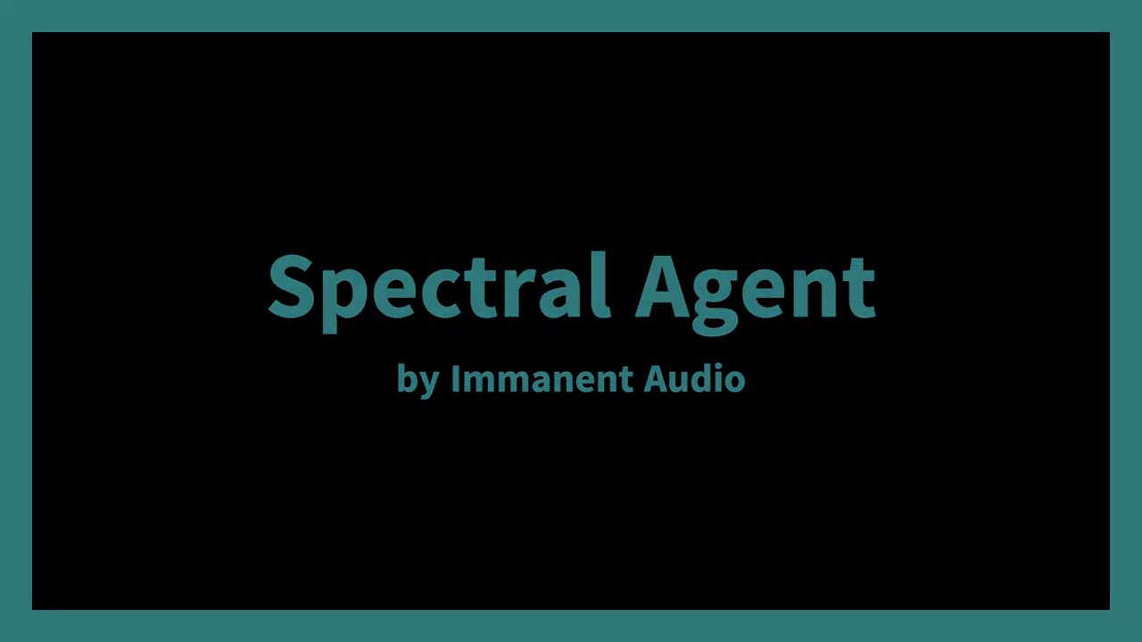 Spectral Agent VST3-compatible plug-in