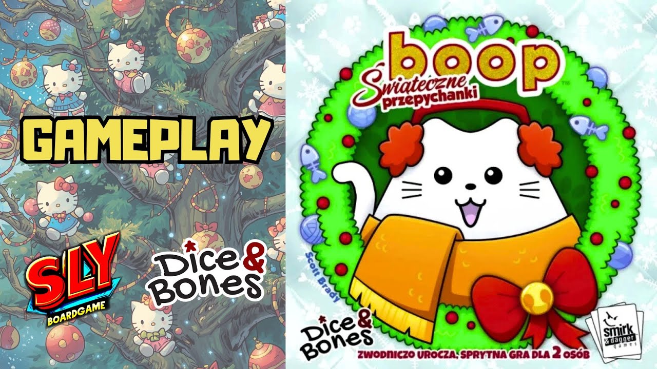 Boop Świąteczne Przepychanki - SKRÓT ZASAD | GAMEPLAY | OPINIA
