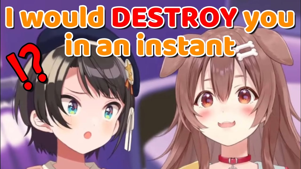 Korone When SMOK Talks About Holding a Hololive Boxing Tournament [Mio/Subaru/Okayu]