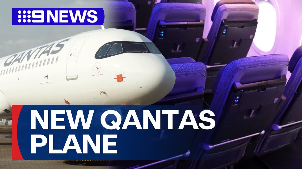 Qantas unveils next generation Airbus aircraft | 9 News Australia