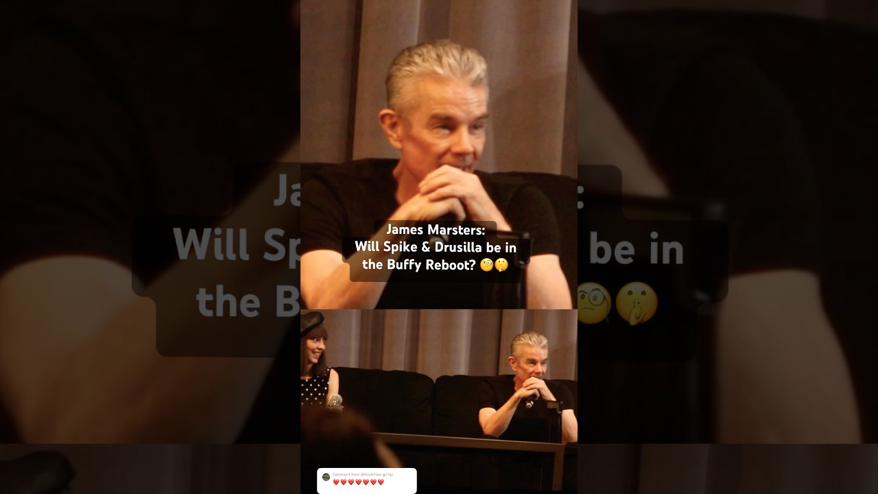 James Marsters on the Buffy reboot at HellmouthCon #btvs #buffy #buffyreboot #jamesmarsters #spike