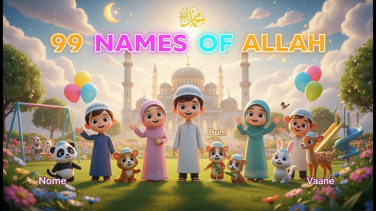 99 names of allah| 99 names of allah loop |asma ul husna 99 names of allah| 99 names of allah best