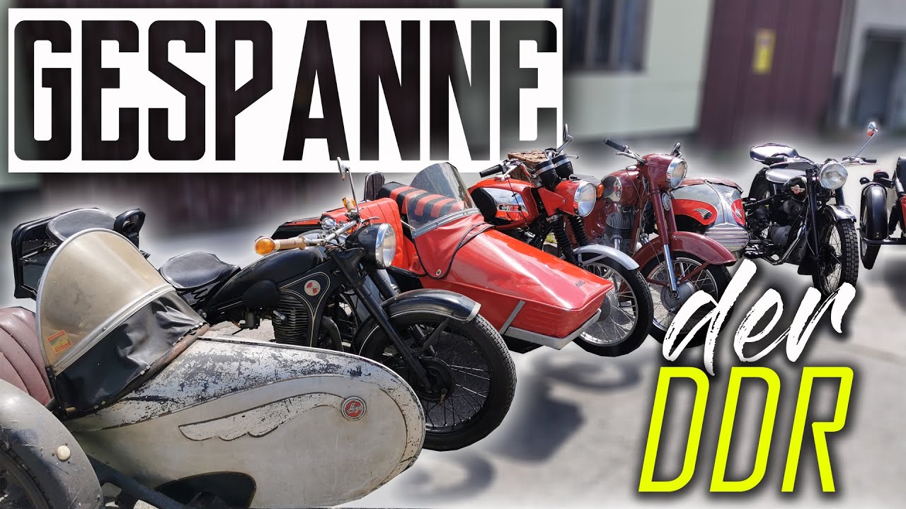 EDELWEISS Report | Motorrad Gespanne der DDR