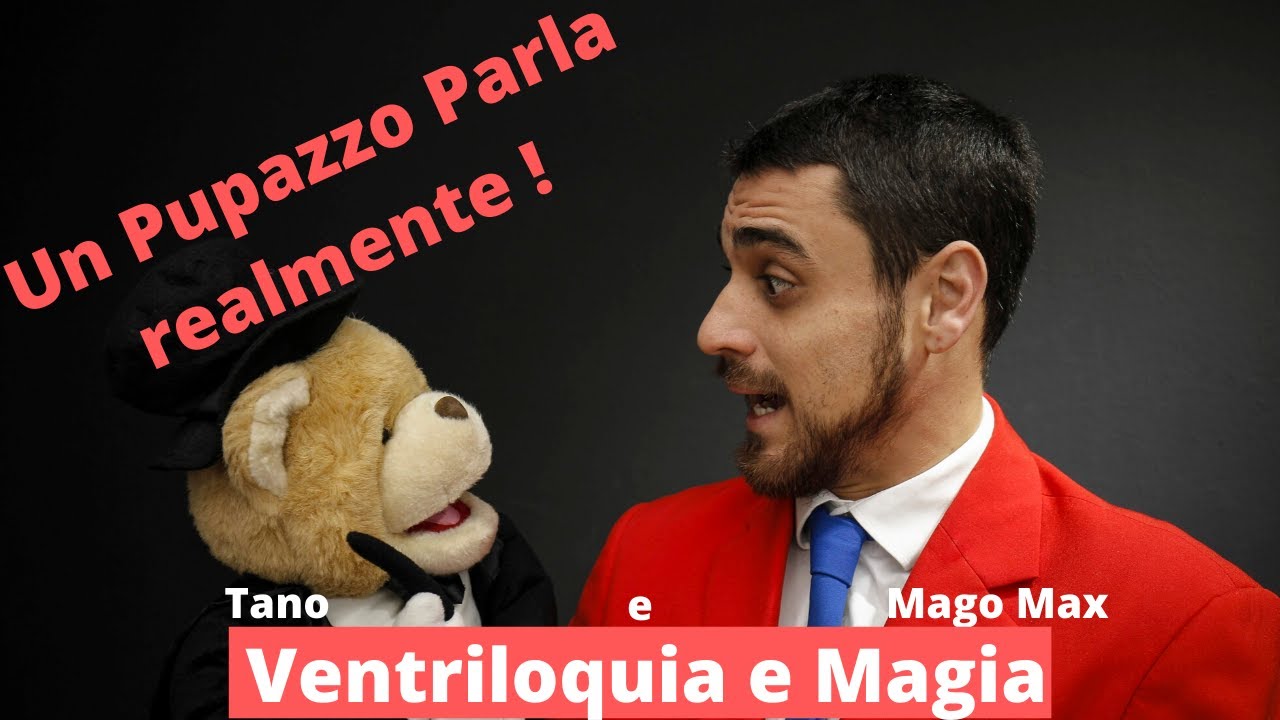 Mago Max SPETTACOLO DI MAGIA E  Ventriloquia #ilmagicartista - Spezzone dello spettacolo con Tano!