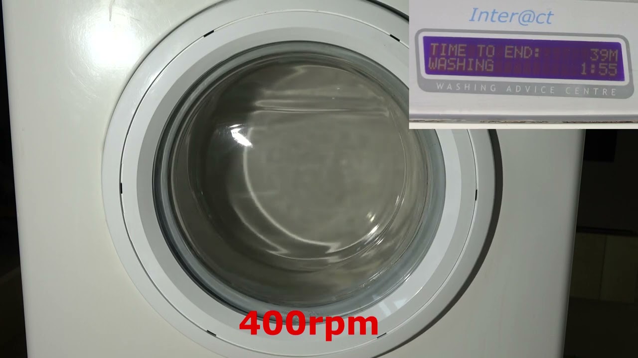 Hoover Six inter@ct AAA160 - Wash interm spin 800rpm