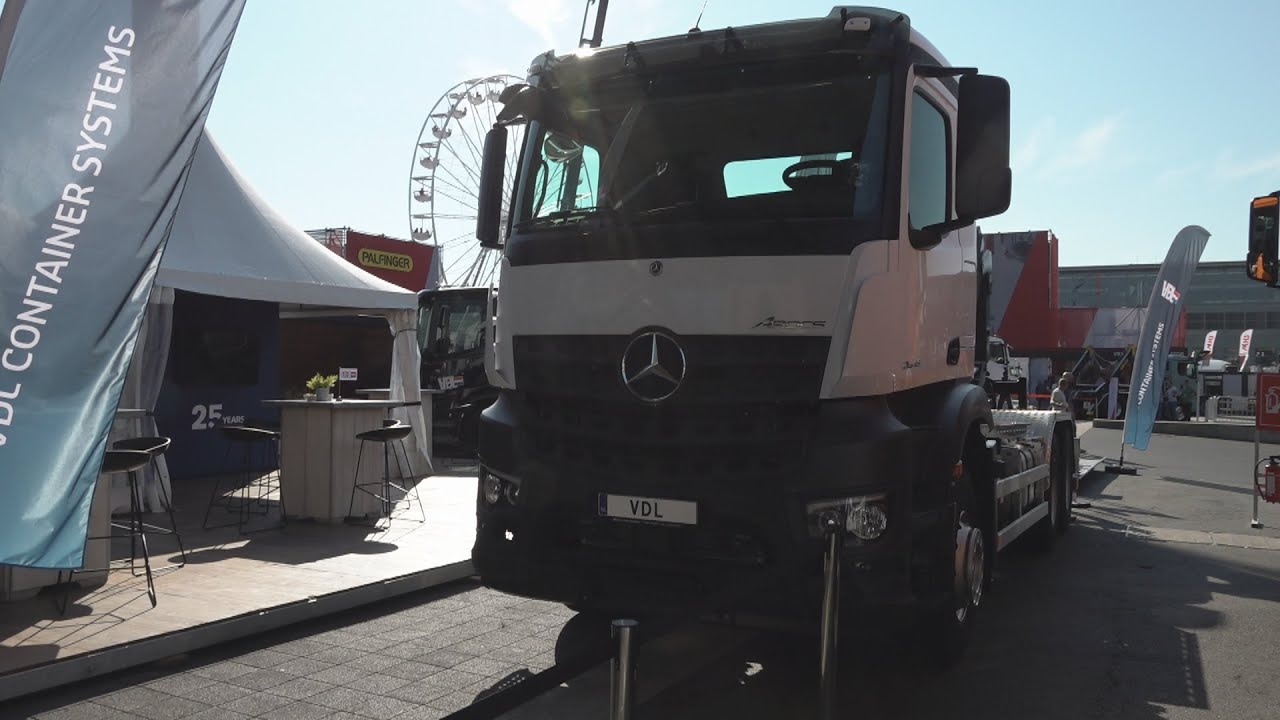 Mercedes-Benz Arocs 2648 VDL Hooklift Chassis Truck (2025) Exterior and Interior