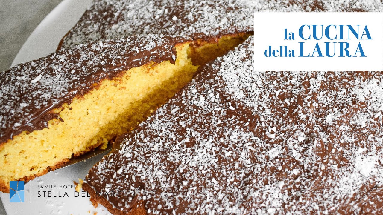 Torta al COCCO e NUTELLA | La Cucina della Laura