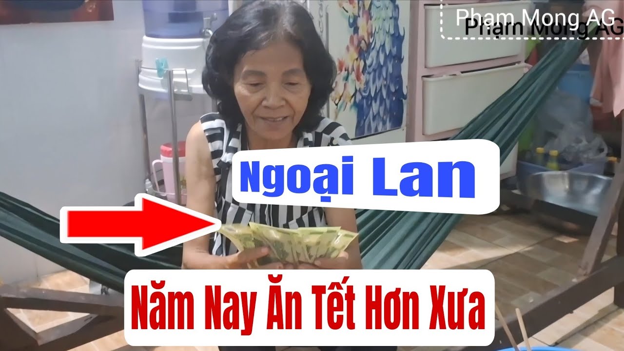 Xuyến Naii, Ngoại Lan ăn TẾT năm nay ngon lành hơn năm trước #phạmmongag #xuyennaii #ngoạiLan 