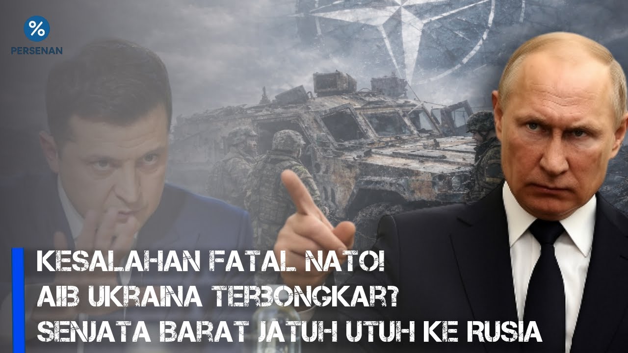 Senjata NATO Jadi Rampasan Perang! Senjata NATO Runtuh di Ukraina?