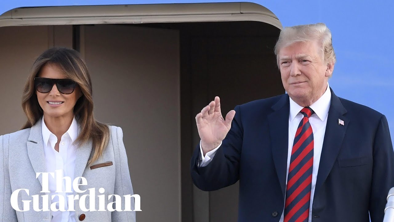 Trump arrives in Helsinki for meeting with Putin