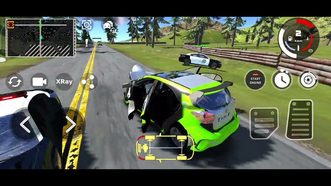 DriveX Car Crash Simulator | Android Gameplay