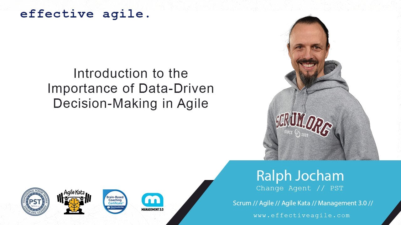Introduction to the Importance of Data Driven Decision Making in Agile