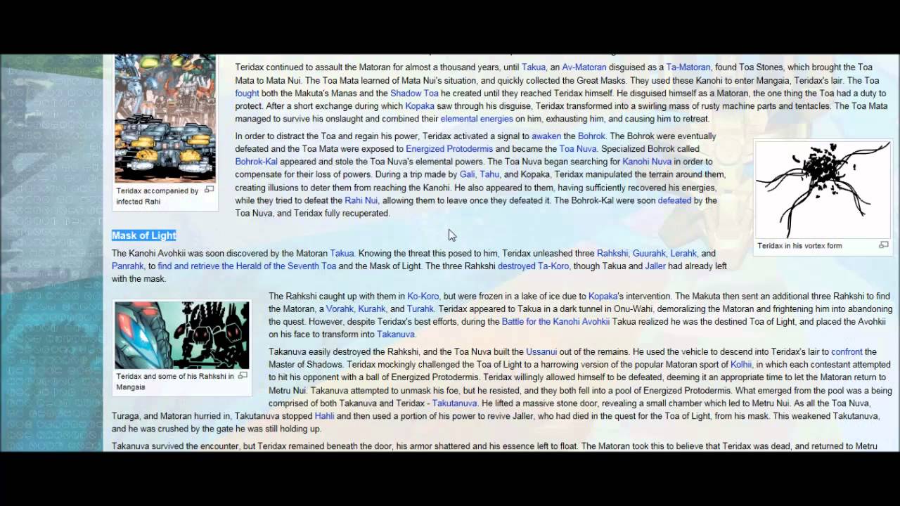 Bionicle Generation Two story is NOT complex (BASED IN FACTS)