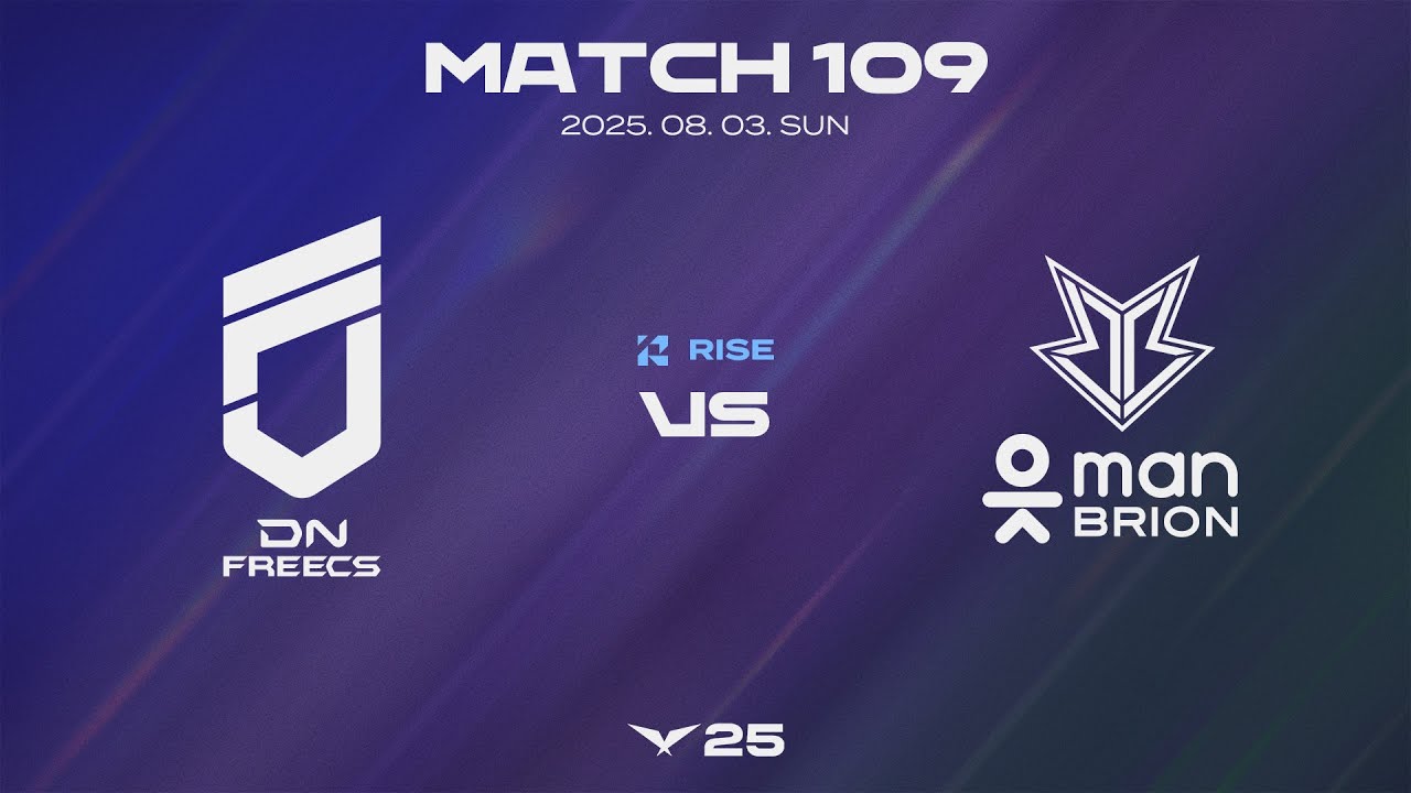 DNF vs BRO | 매치 109 하이라이트 | 08.03 | 2025 LCK