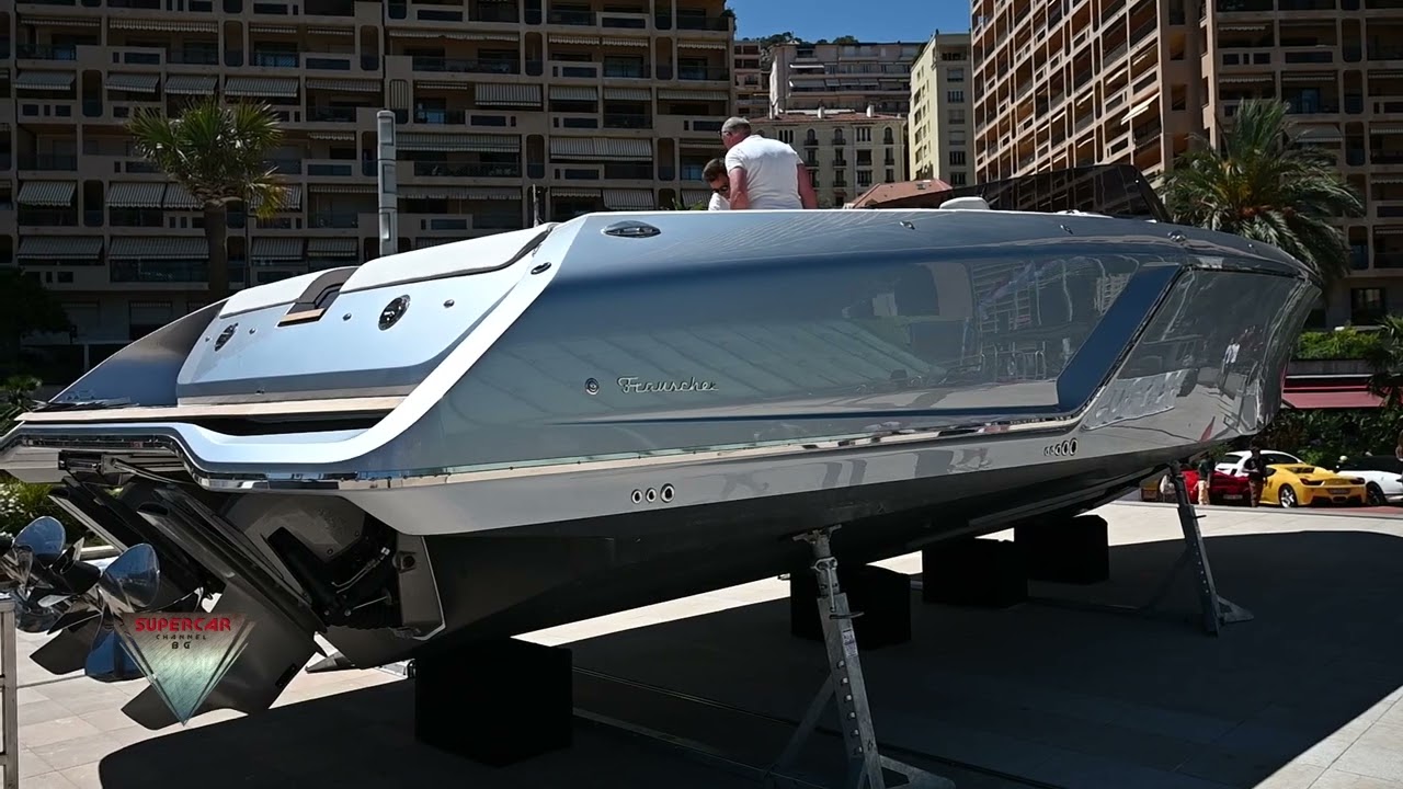 Frauscher 1212 Ghost Superboat Interior and Exterior Top Marques Monaco 2022