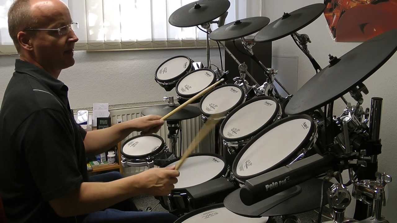 Roland TD30 drum jam -------------     I like the snare drum sound