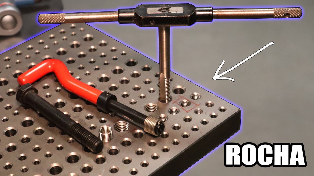 Como reparar una rosca (DEL MISMO DIÁMETRO)
