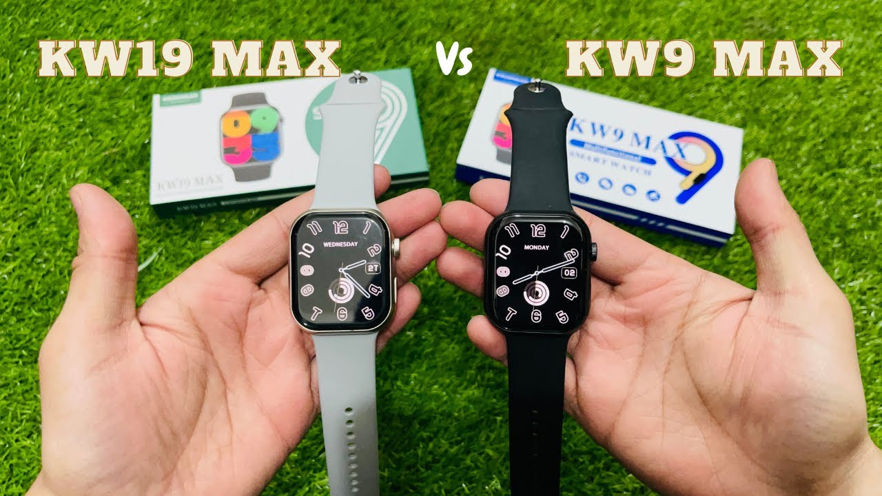 KW9 Max Smart Watch VS KW19 Max Smart Watch | Series 9 | Comparison Review | Urdu