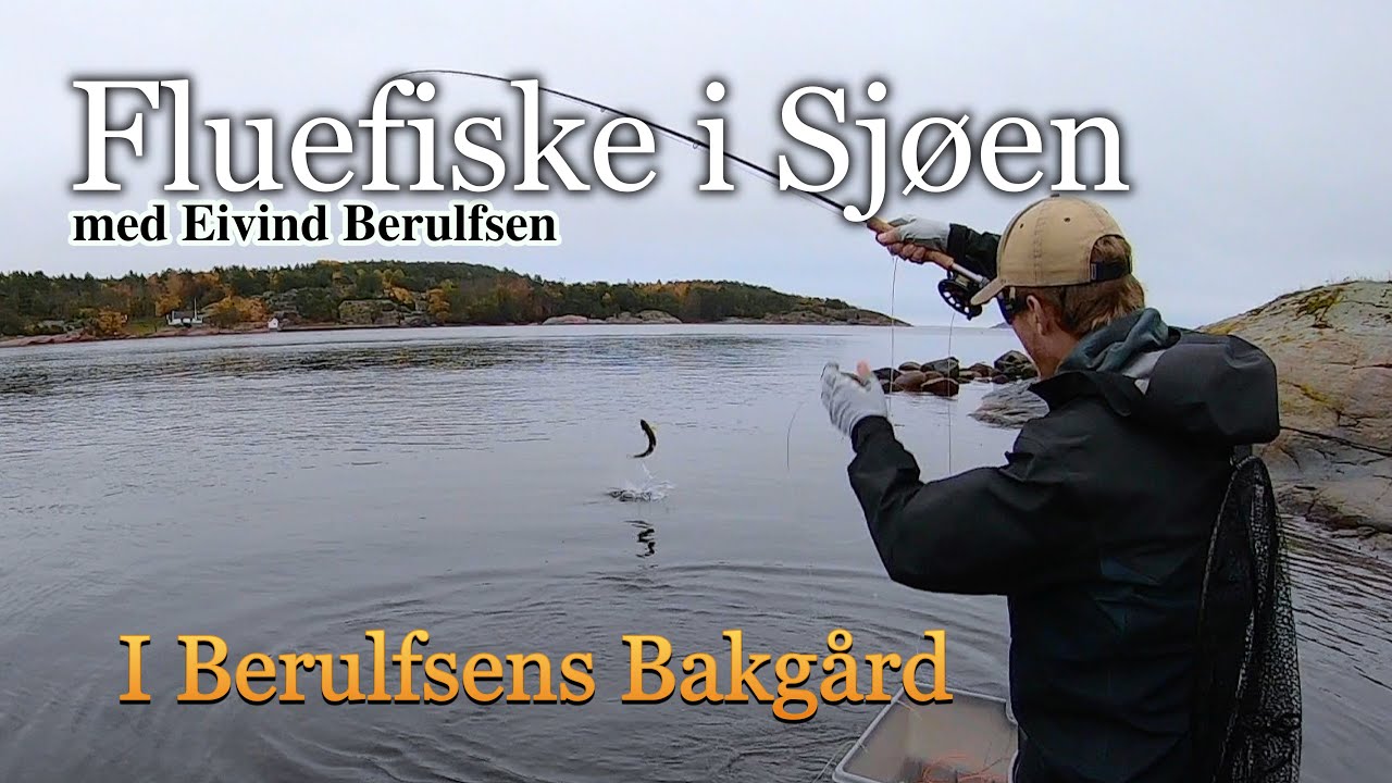 Fluefiske i sjøen. Episode 3 - 2020. I Berulfsens Bakgård. Med Fluefiskern Eivind Berulfsen