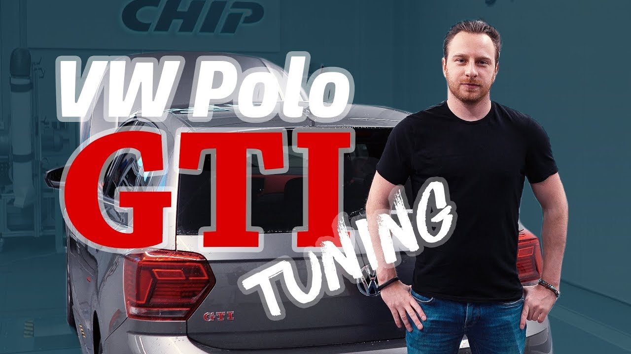 VW Polo GTI 2018 Tuning Test (Performance, RaceChip GTS, Acceleration 100-200 km/h)