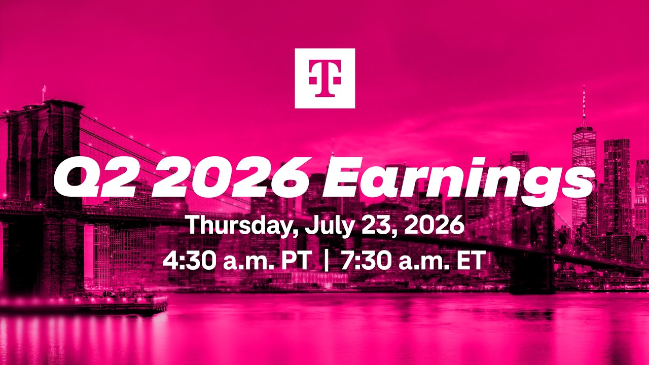 T-Mobile Q2 2026 Earnings Call Livestream