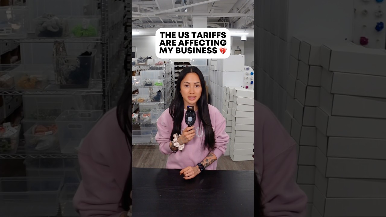 Small Business vs. U.S. Tariffs 🥹💔🇨🇦 I&rsquo;m actually scared!
