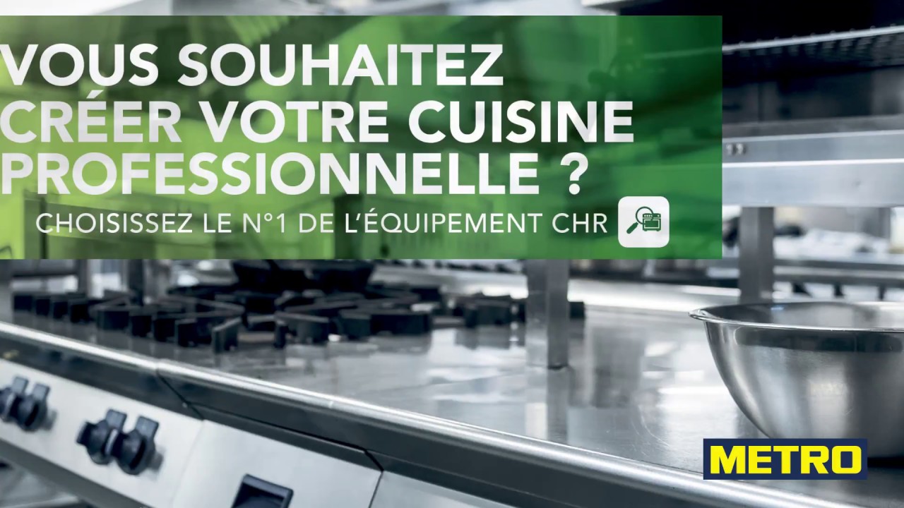 Vous souhaitez cr&eacute;er votre cuisine professionnelle ?