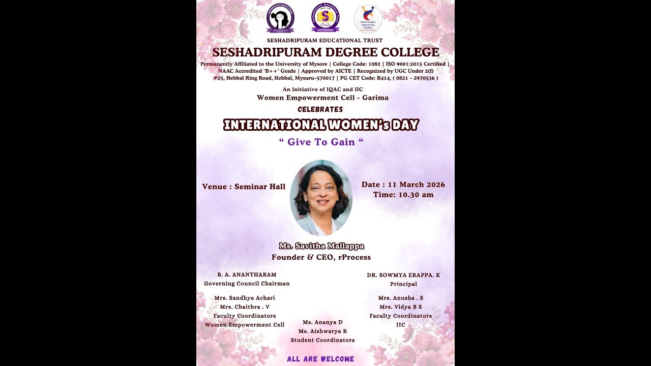 International Women's Day Celebration