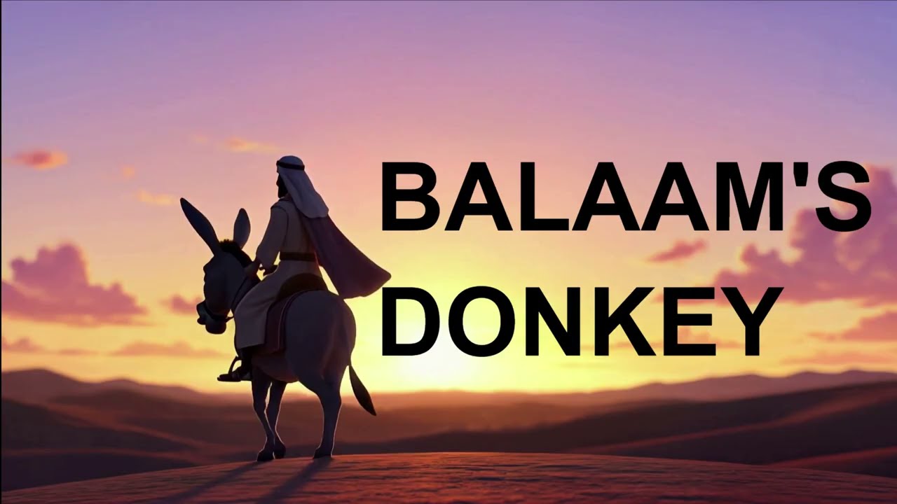 Balaam and His Donkey | Funny & Inspirational Bible Story Animation (Numbers 22:21&ndash;35)
