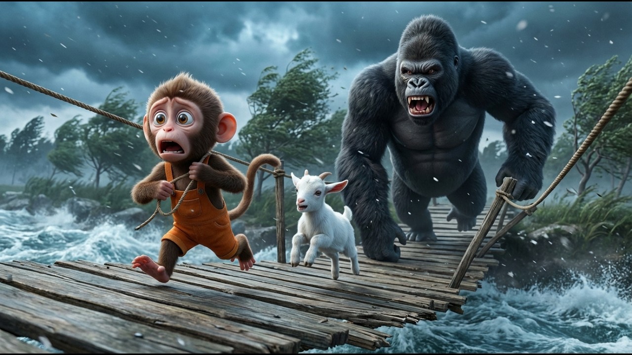 Funny Monkey | Ultimate Gorilla & Monkey Adventure Cartoon