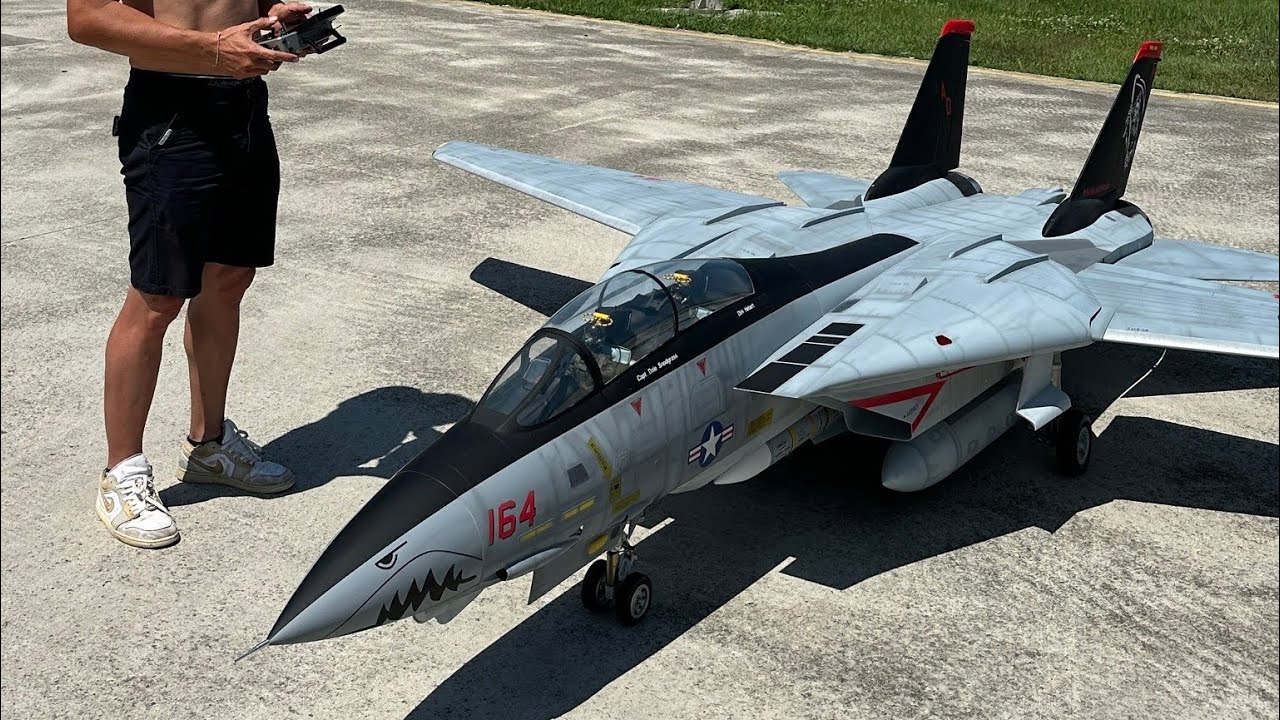 RC Skymaster XXL F-14 madine flight