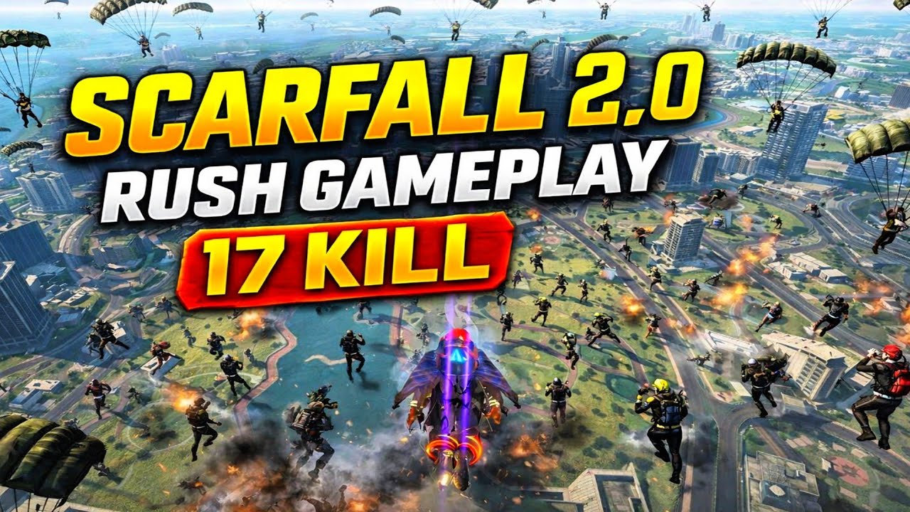 Scarfall 2.0 Rush Gameplay 17 Kill || Scarfall 2.O