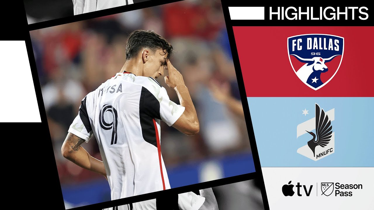 FC Dallas vs. Minnesota United | Musa Hat Trick | Full Match Highlights | June 19, 2024