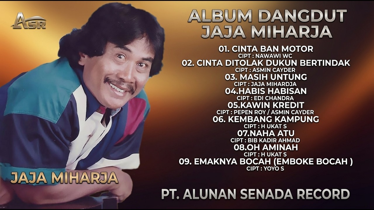 JAJA MIHARJA - ALBUM DANGDUT - CINTA BAN MOTOR ( Official Musik ) HD