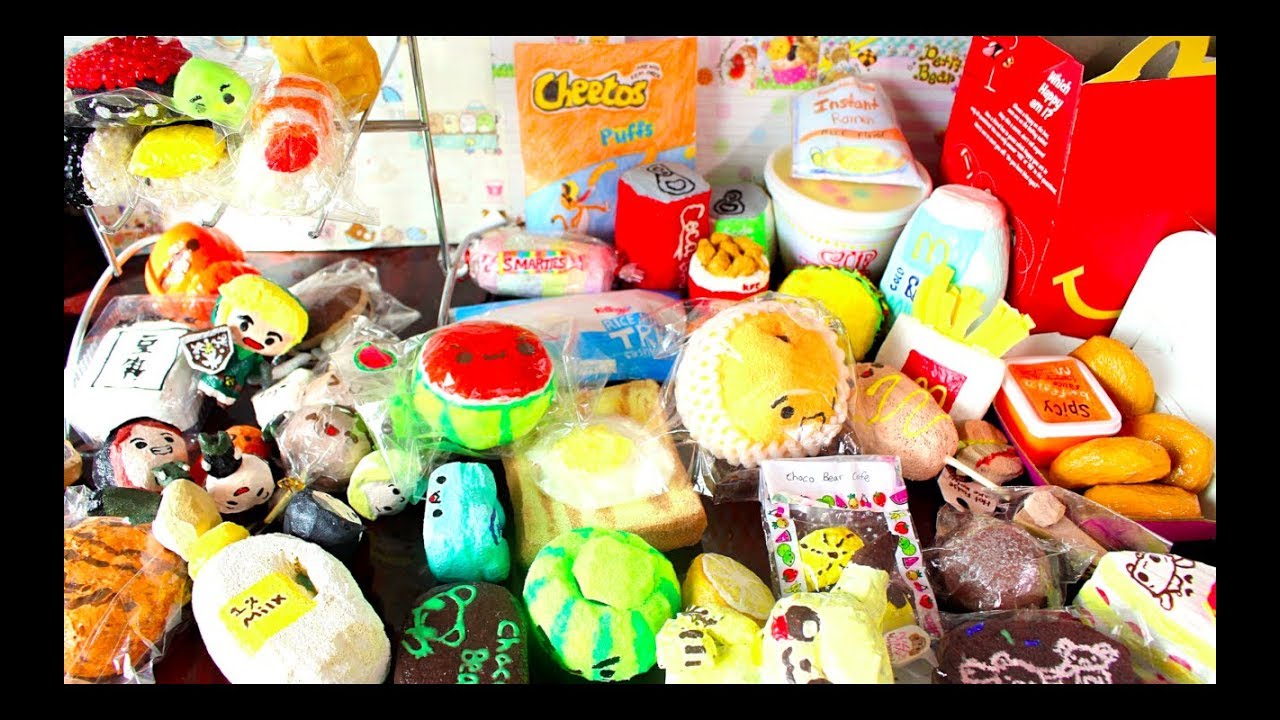 Homemade Squishy Mart(skit/homemade squishy collection)