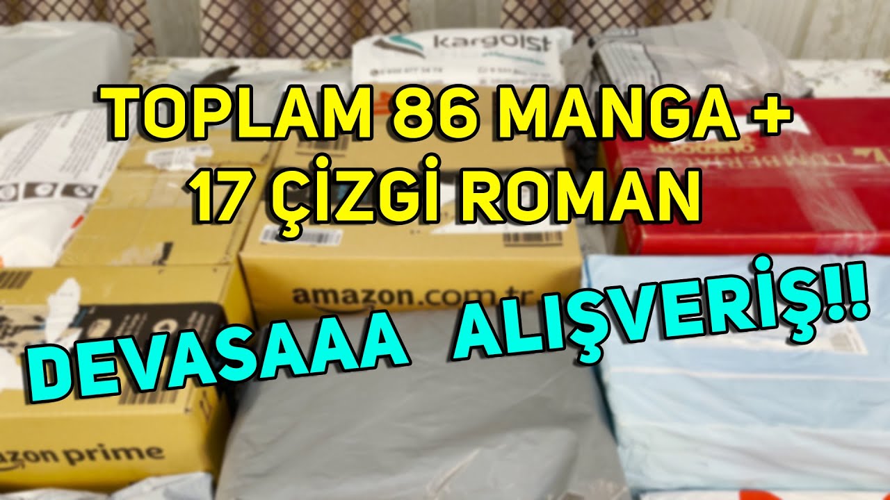 3500 TL'lik MEGA ÇİZGİ ROMAN VE MANGA ALIŞVERİŞİM!! #14