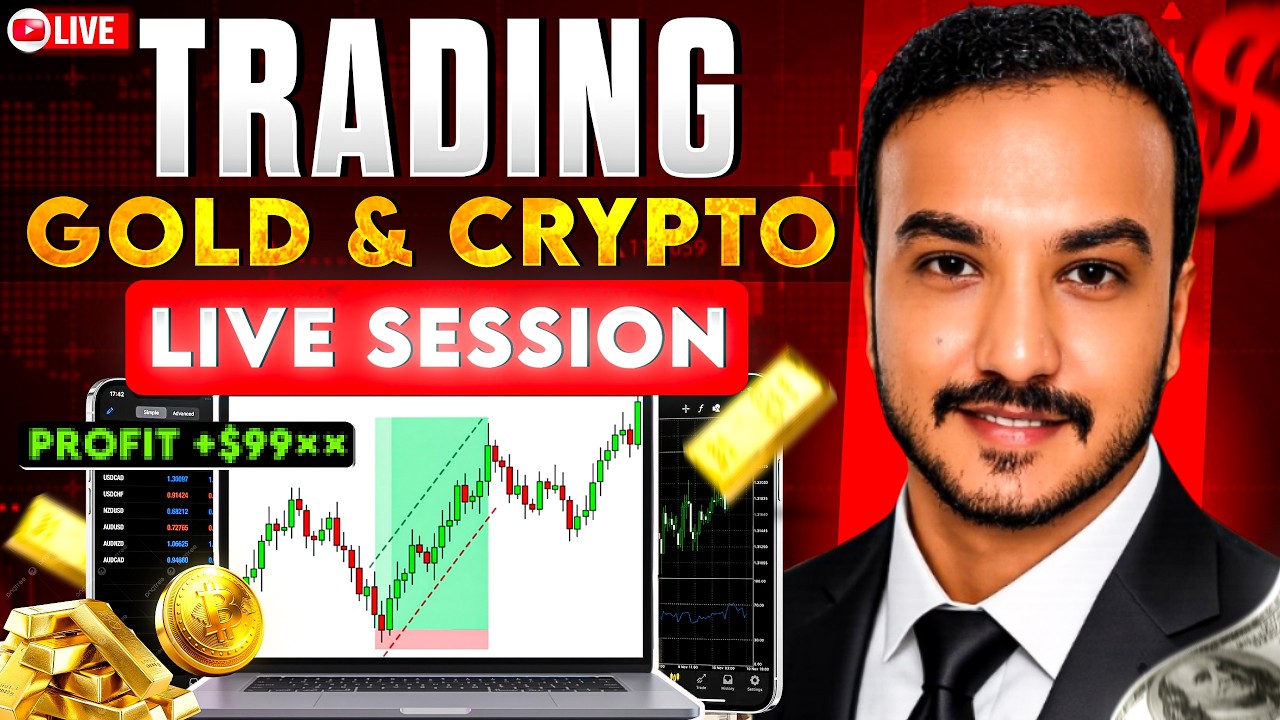 🚀 LIVE TRADING | CRUDE OIL | GOLD | CRYPTO | MCX & FOREX ANALYSIS  || 09 APR