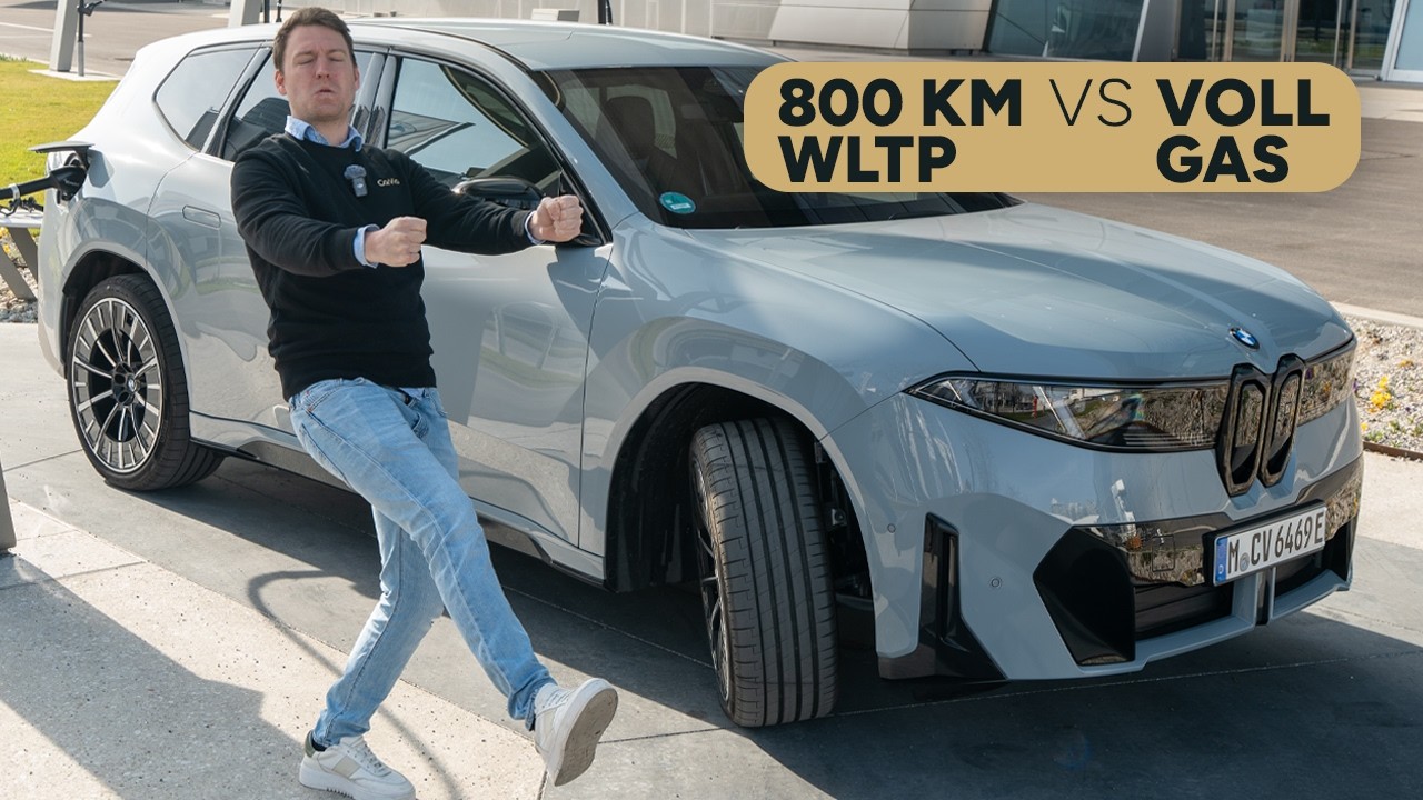 BMW iX3: 800 km Reichweite… bei Vollgas nur 2XX km