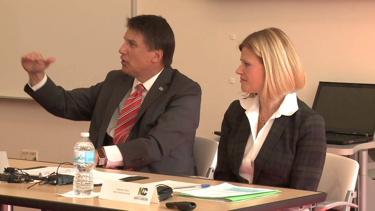Governor McCrory Highlights Education Priorities with Teacher Advisory Committee