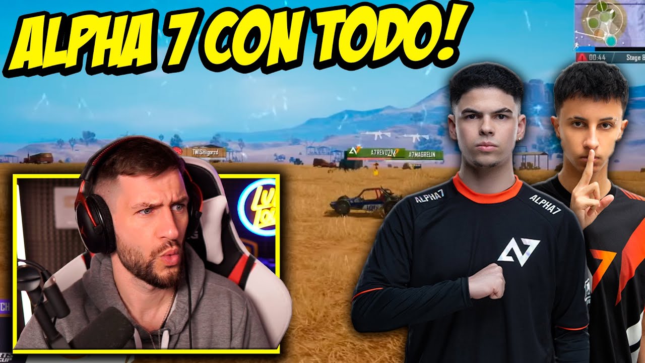 ALPHA 7 SORPRENDE EN LA FINAL DE LA COPA DEL MUNDO DE PUBG MOBILE!!