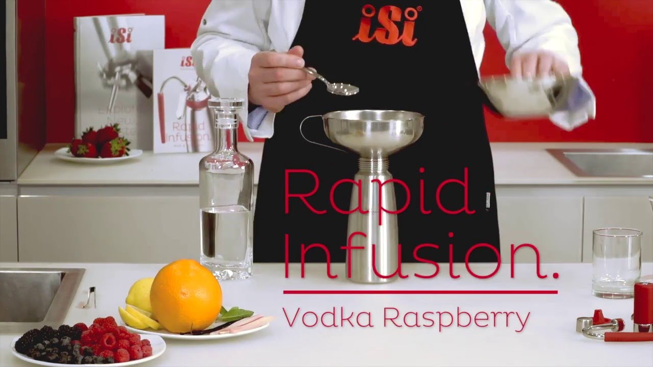 iSi Rapid Infusion Vodka Raspberry