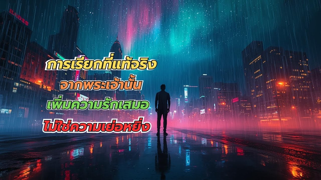 การเรียกที่แท้จริงจากพระเจ้านั้นเพิ่มความรักเสมอ ไม่ใช่ความเย่อหยิ่ง#จิตวิญญาณ #ตื่นรู้#ผู้ถูกเลือก