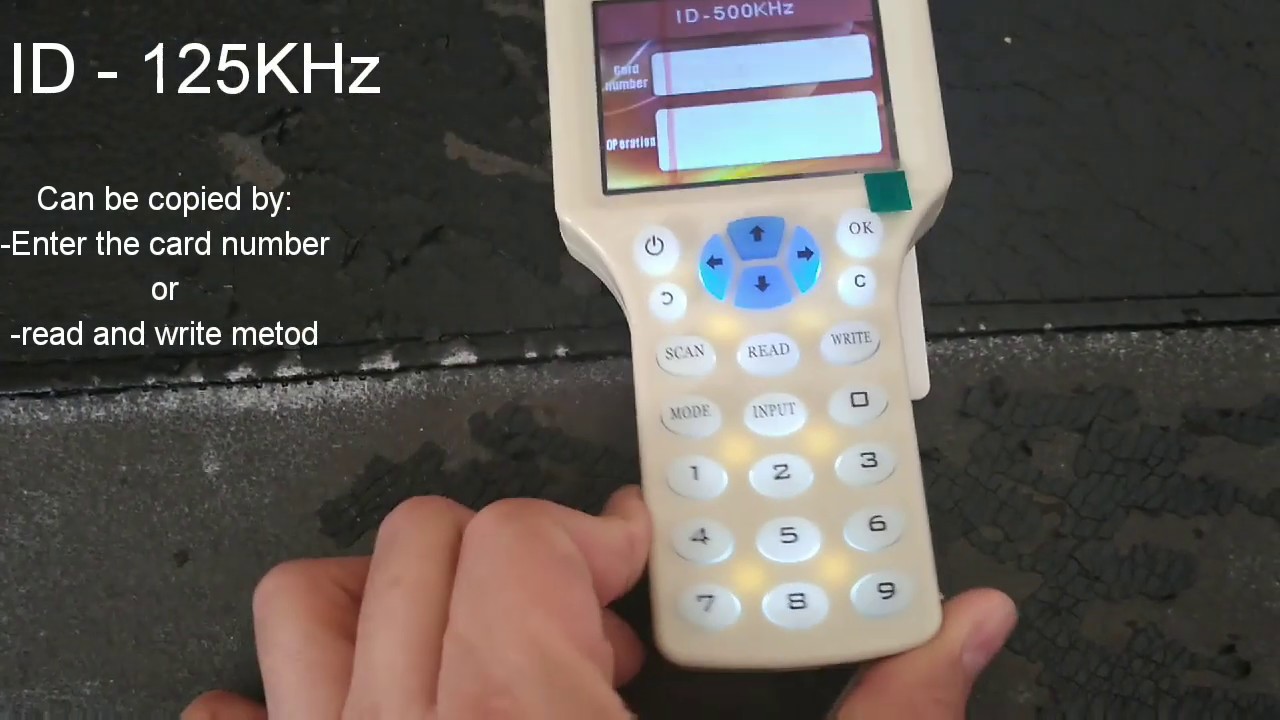 Trying copy HID - 125KHz