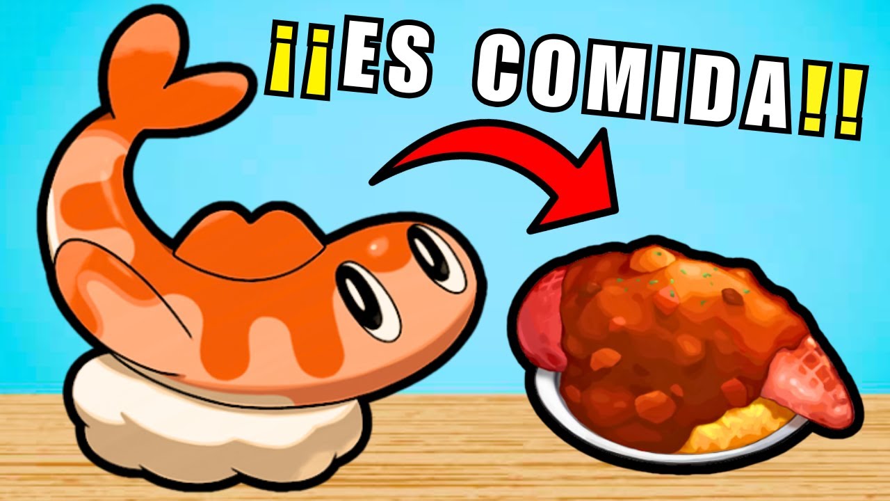 ¿Qué COMIDAS son los POKÉMON?