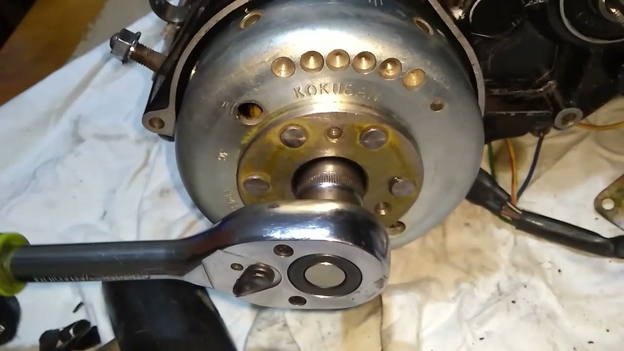 PROYECTO SUZUKI TS 185 ER - CAPITULO 7 - ARMAMOS EL ESTATOR Y SU INDICADOR DE PUNTO MUERTO.