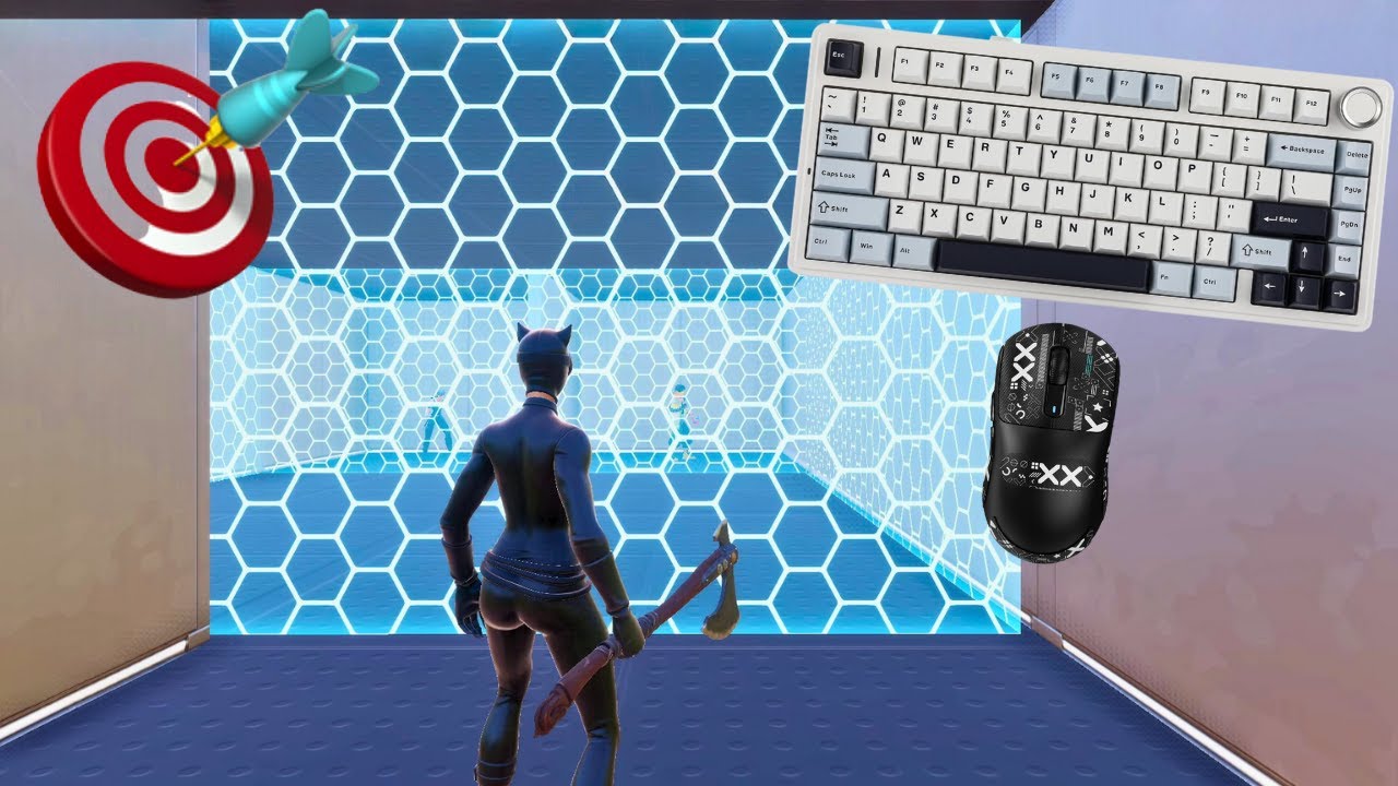 Fortnite 2v2 Piece Control😍 AULA F75 ASMR💤