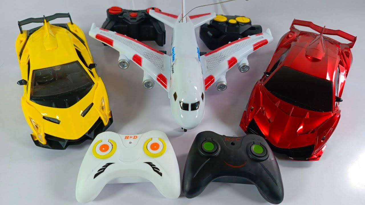 RC Sky Power Unboxing: Heavy Helicopter and Urban Retro Vehicle Set